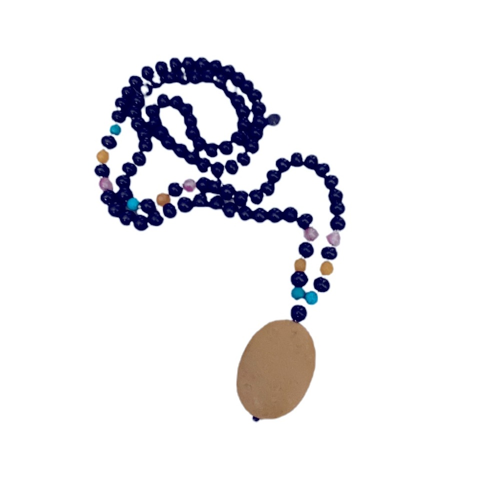 Tiny Devotions Yellow Jasper Mala Beads